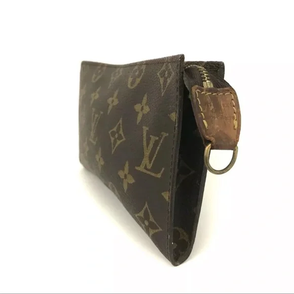 AUTH Louis Vuitton Monogram Cosmetics Pouch (Bucket GM) Purse - Picture 1 of 8